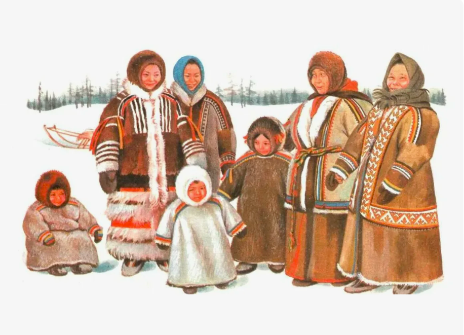 Путешествие к северным народам страны.
